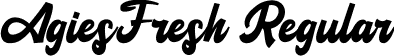 AgiesFresh Regular font | AgiesFresh-rg0Gy.ttf