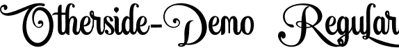 Otherside-Demo Regular font | Otherside-Demo.otf