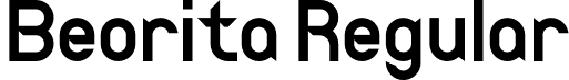 Beorita Regular font | OTF.otf