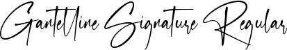 Gantelline Signature Regular font | gantellinesignature-bw11b.ttf