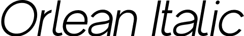 Orlean Italic font | orlean-regularitalic.otf