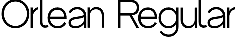 Orlean Regular font | orlean-regular.otf