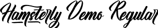 Hamsterly Demo Regular font | HamsterlyDemoRegular.ttf