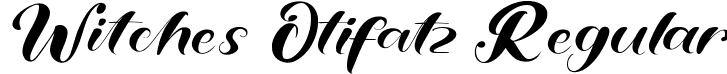 Witches Otifatz Regular font | Witches Otifatz.ttf