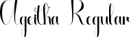 Ageitha Regular font | Ageitha.ttf