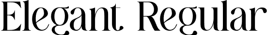 Elegant Regular font | elegant.otf