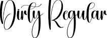 Dirty Regular font | Dirty.otf