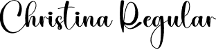 Christina Regular font | Christina.otf