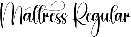 Mattress Regular font | Mattress.otf