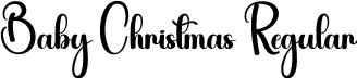 Baby Christmas Regular font | Baby-Christmas.otf