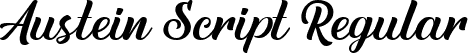 Austein Script Regular font | Austein.ttf