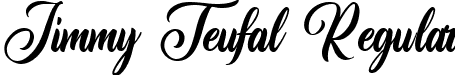 Jimmy Teufal Regular font | Jimmy-Teufal.ttf