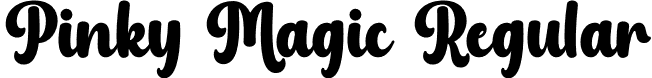 Pinky Magic Regular font | PinkyMagic.otf