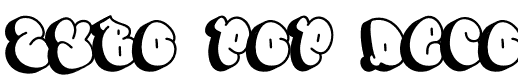 Zybo Pop Deco font | Zybo Pop - Deco.otf