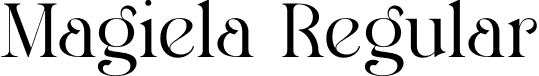 Magiela Regular font | Magiela.otf