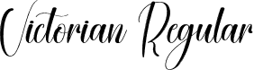 Victorian Regular font | Victorian.otf