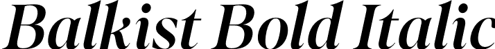 Balkist Bold Italic font | Balkist-Bolditalic.otf