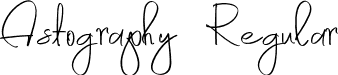 Astography Regular font | Astography_freebie.otf