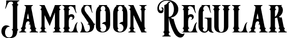 Jamesoon Regular font | Jamesoon-Regular.ttf