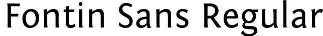 Fontin Sans Regular font | Fontin_Sans_R_45b.otf