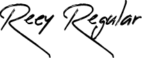 Reey Regular font | Reey-Regular.otf