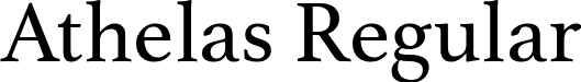 Athelas Regular font | Athelas-Regular.ttf