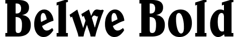 Belwe Bold font | belwe condensed bt.ttf