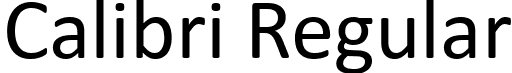 Calibri Regular font | Calibri Regular.ttf