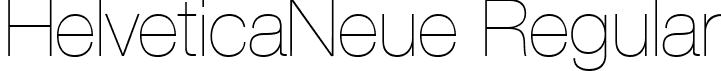 HelveticaNeue Regular font | HelveticaNeue.ttf