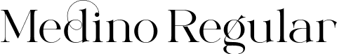 Medino Regular font | Medino-Regular.otf