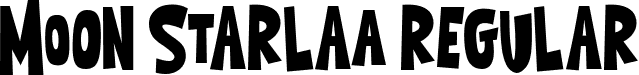 Moon Starlaa Regular font | moonstarlaa-bllmd.ttf