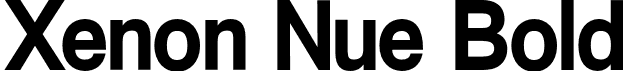 Xenon Nue Bold font | Xenon-Nue-Bold-iF6626340571b61.otf