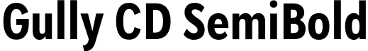 Gully CD SemiBold font | Gully-CDSemiBold.otf