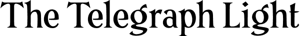 The Telegraph Light font | TheTelegraph-Light.otf