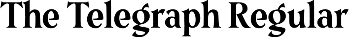 The Telegraph Regular font | TheTelegraph-Regular.otf