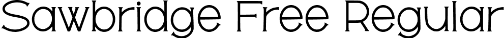 Sawbridge Free Regular font | Sawbridge-Free.otf