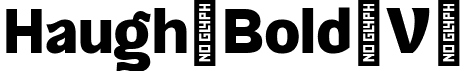 Haugh Bold V1 font | haughboldv1-wov52.ttf