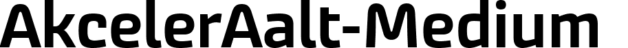 AkcelerAalt-Medium  font | AkcelerAalt-Medium.ttf