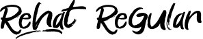 Rehat Regular font | Rehat.otf