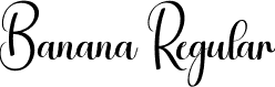 Banana Regular font | Banana.otf