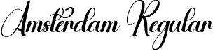 Amsterdam Regular font | Amsterdam.otf