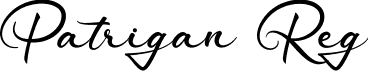 Patrigan Reg font | Patrigan.ttf