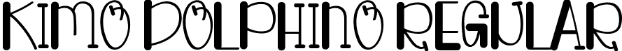 Kimo Dolphino Regular font | Kimo Dolphino.ttf