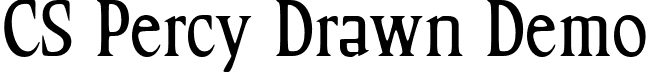 CS Percy Drawn Demo font | CSPercyDrawn-Regular_demo.otf