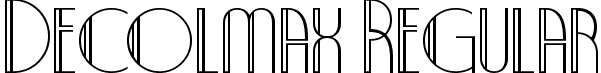 Decolmax Regular font | decolmaxregular-nazz4.ttf