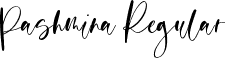 Pashmina Regular font | Pashmina-K7Omo.ttf