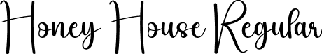 Honey House Regular font | Honey-House.otf