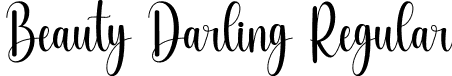 Beauty Darling Regular font | BeautyDarling.otf