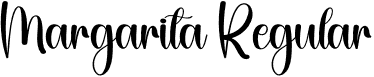 Margarita Regular font | Margarita.otf