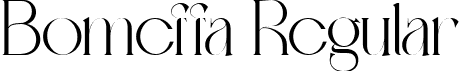 Bomeffa Regular font | bomeffa-regular-demo.ttf